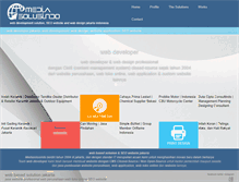 Tablet Screenshot of mediasolusindo.com